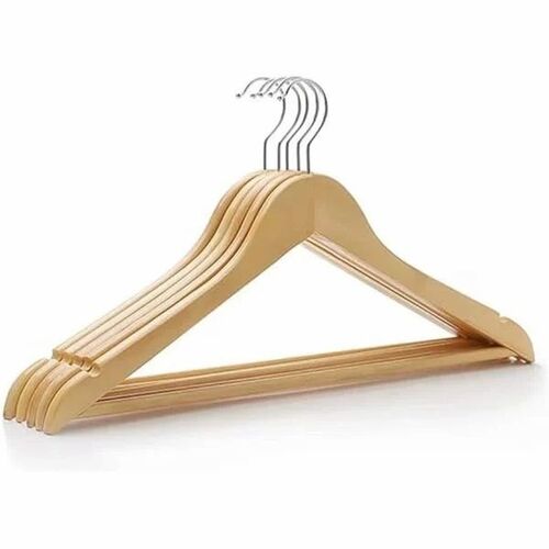 Garments Plastic Hangers - Color: Brown