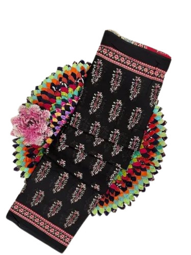 Ladies Designer Cotton Mulmul Saree