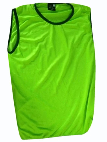 Neon Green Men Sports Vest