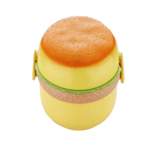 Plastic Burger Lunch Box