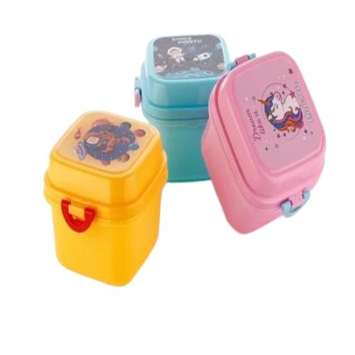 Plastic Printed Lunch Box 500 Ml