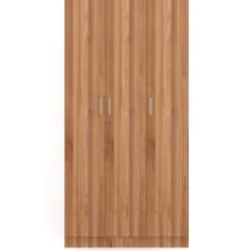 Wood Three Door Wardrobe