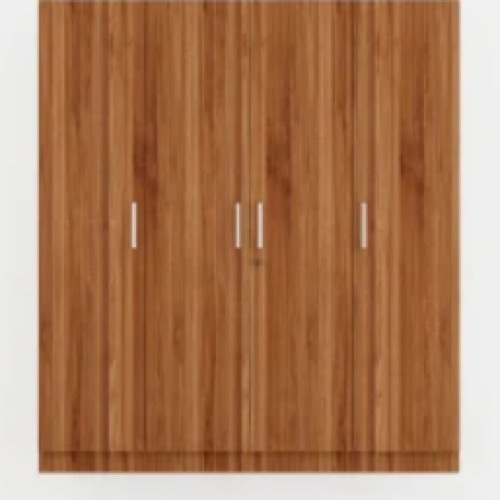 Wooden Four Door Wardrobe