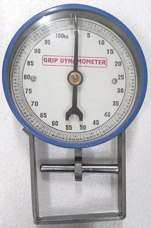 Analog Hand Grip Dynamometer - Capacity: 90 Kg
