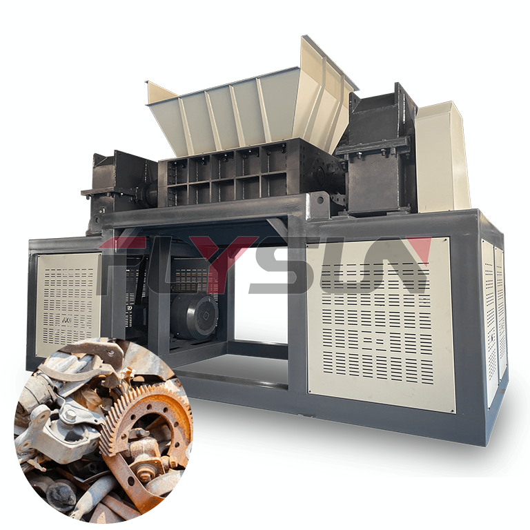 Mini Metal Shredder Wood Chipper Waste Recycling Machine - Bag Size: Large