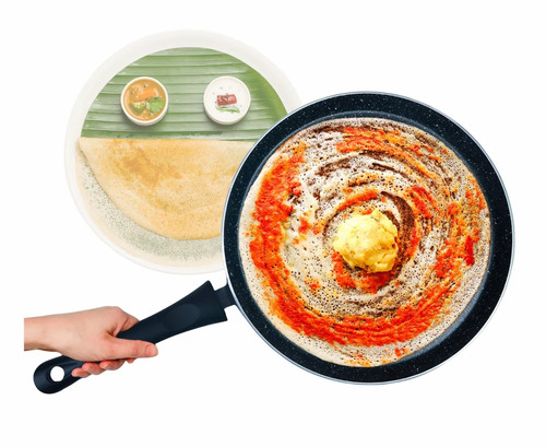 Non-stick Aluminium Flat Dosa Tawa