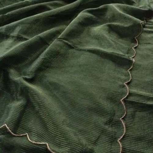 Plain Mul Cotton Designer Sarees 