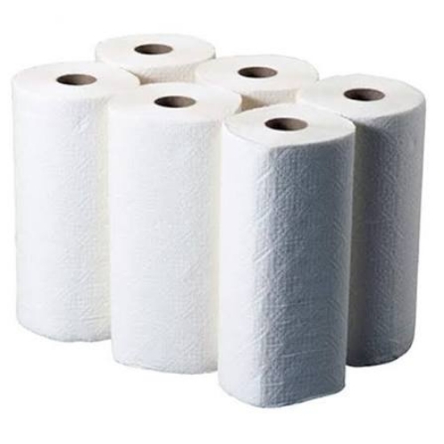 Tissue Paper Rolls - Color: White