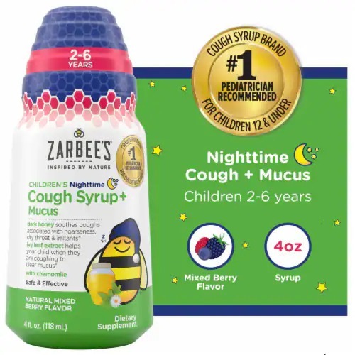 Zarbee'S Children'S Nighttime Cough Syrup - Drug Type: General Medicines