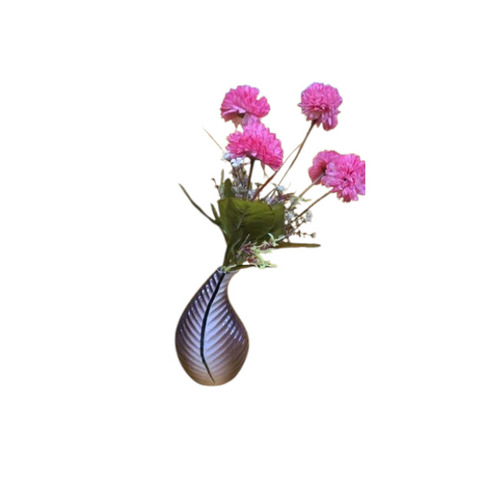 10 Inch Polished Ceramic Flower Vase
