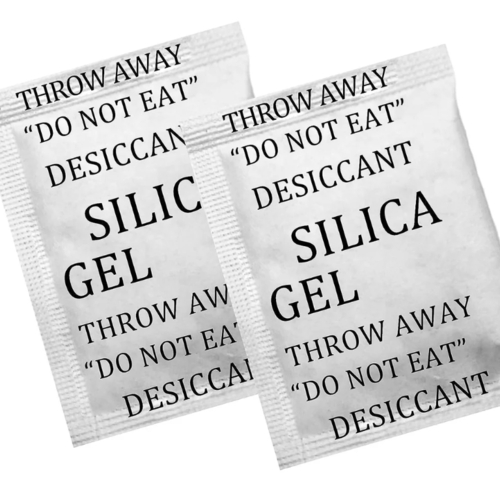 50gm White Silica Gel Crystal Pouch