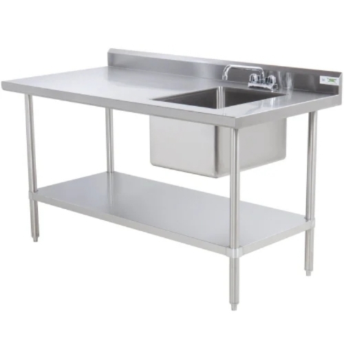 One Compartment Steel Commercial Sink