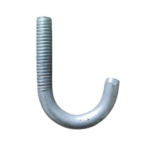 Polished Mild Steel J Bolt