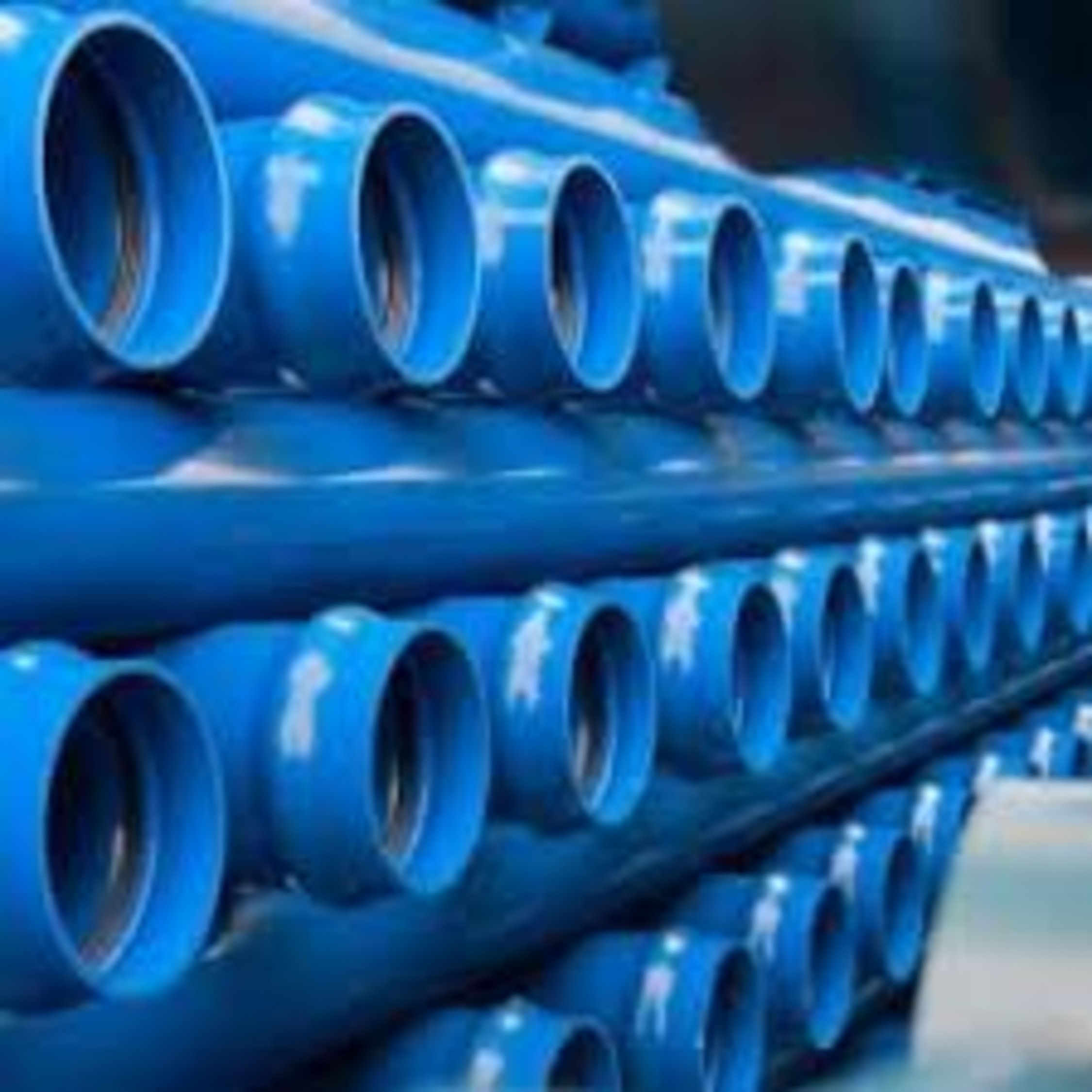 4 Inch Round Opvc Plumbing Pipes - Color: Blue