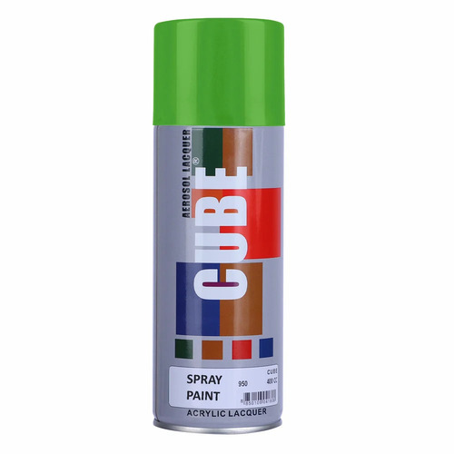 Cube Green Spray Paint