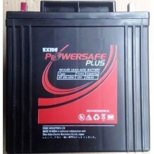Exide Powersafe Plus 12v 26ah Smf Battery
