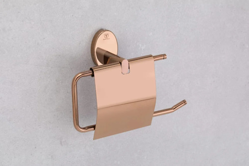 Gold Finish Toilet Paper Holder