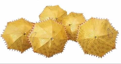Golden Printed Decoration Umbrella