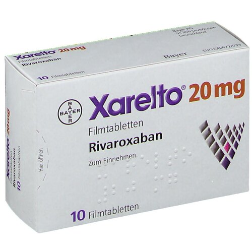 Xarelto Tablet 20 Mg - Shelf Life: 2 Years