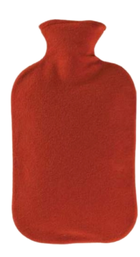 2 Ltr Coronation Hot Water Bottle - Color: Red