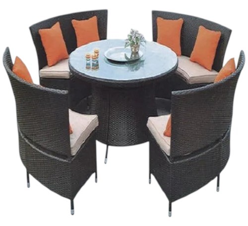 8 Seater Wicker Table and Chair Set