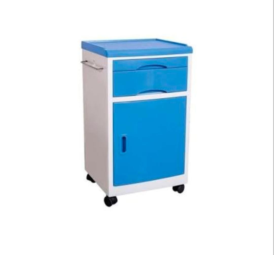 Blue ABS Bed Side Locker