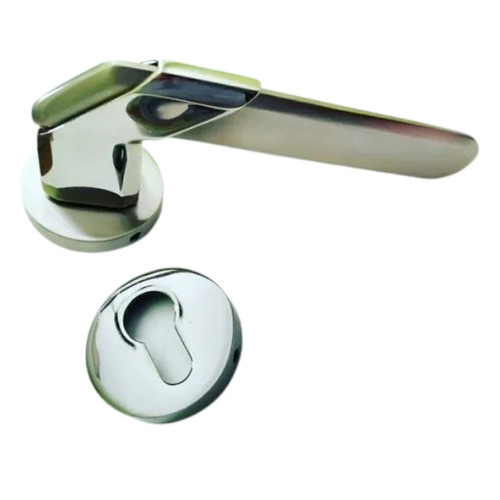 Chrome Zinc Door Handle