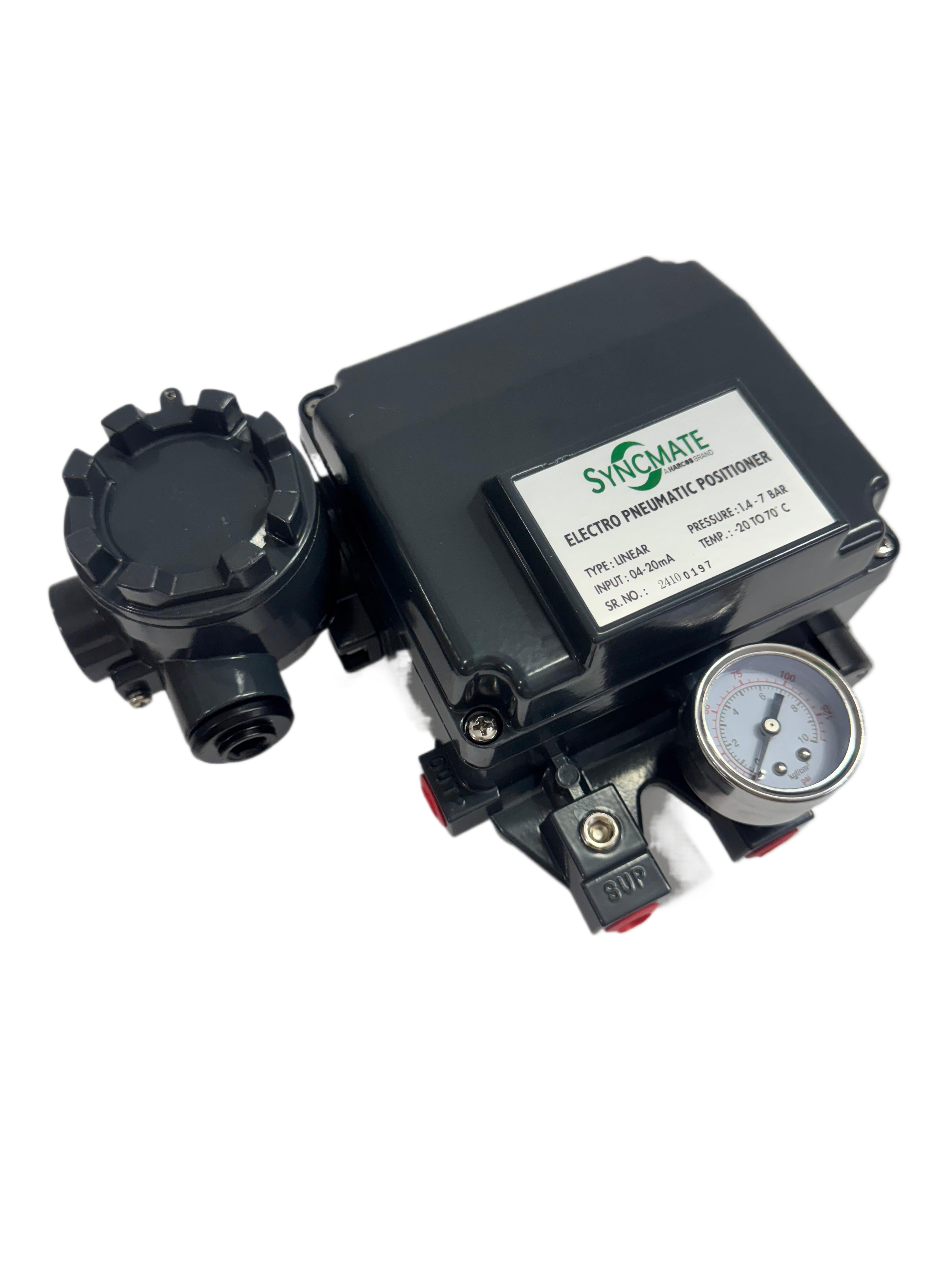 Electro-Pneumatic Linear Positioner (Single Acting & Double Acting)