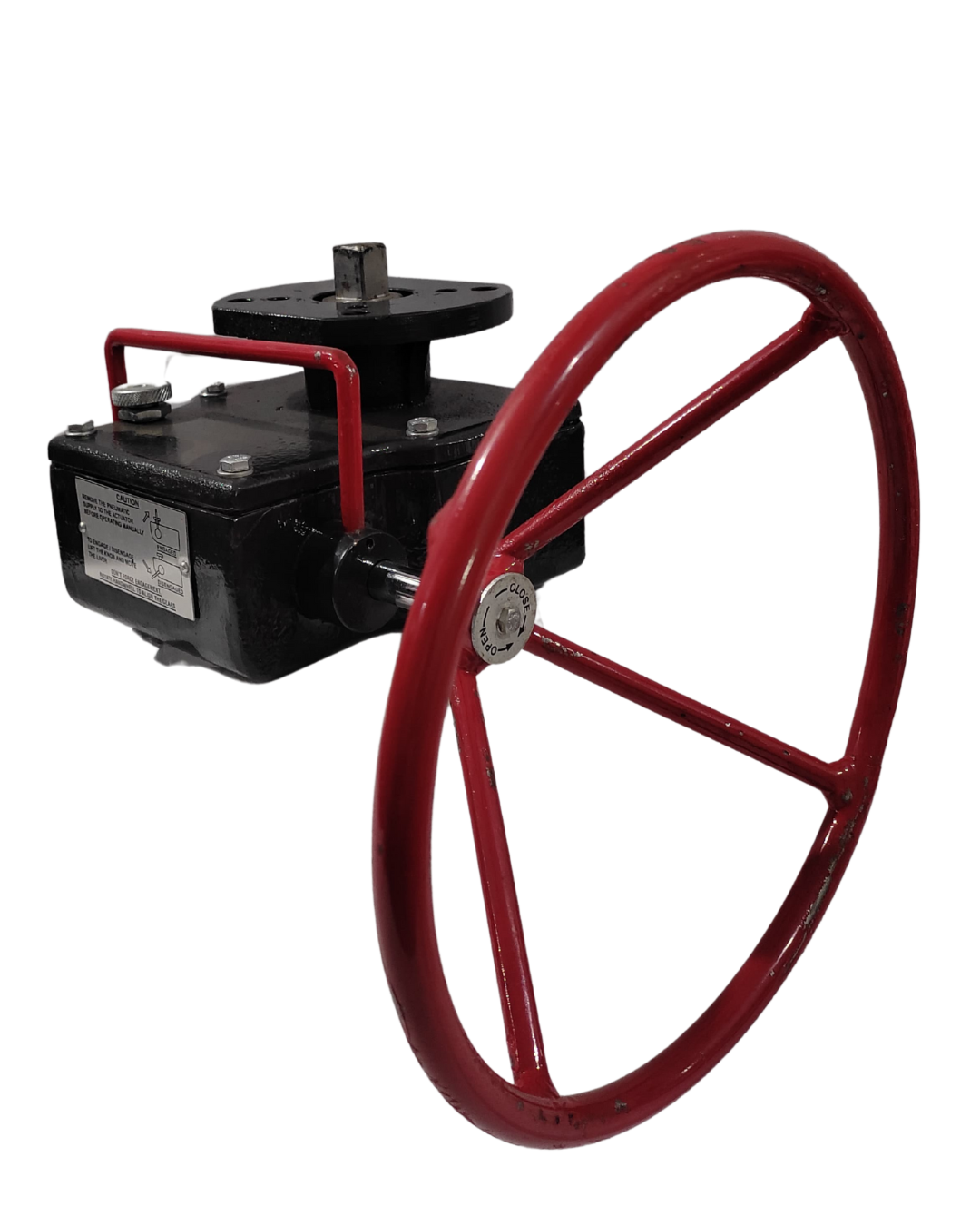 Manual Override (Series 330) Gearbox Operator - Application: Suitable For All Kinds Of Quarter Turn Pneumatic Actuators