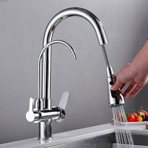 Multi-Flow Kitchen Sink Mixer Faucet