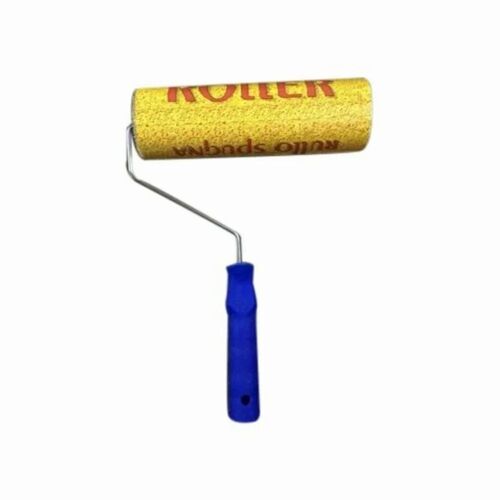 9 Inch Yellow Texture Roller Paint Brush