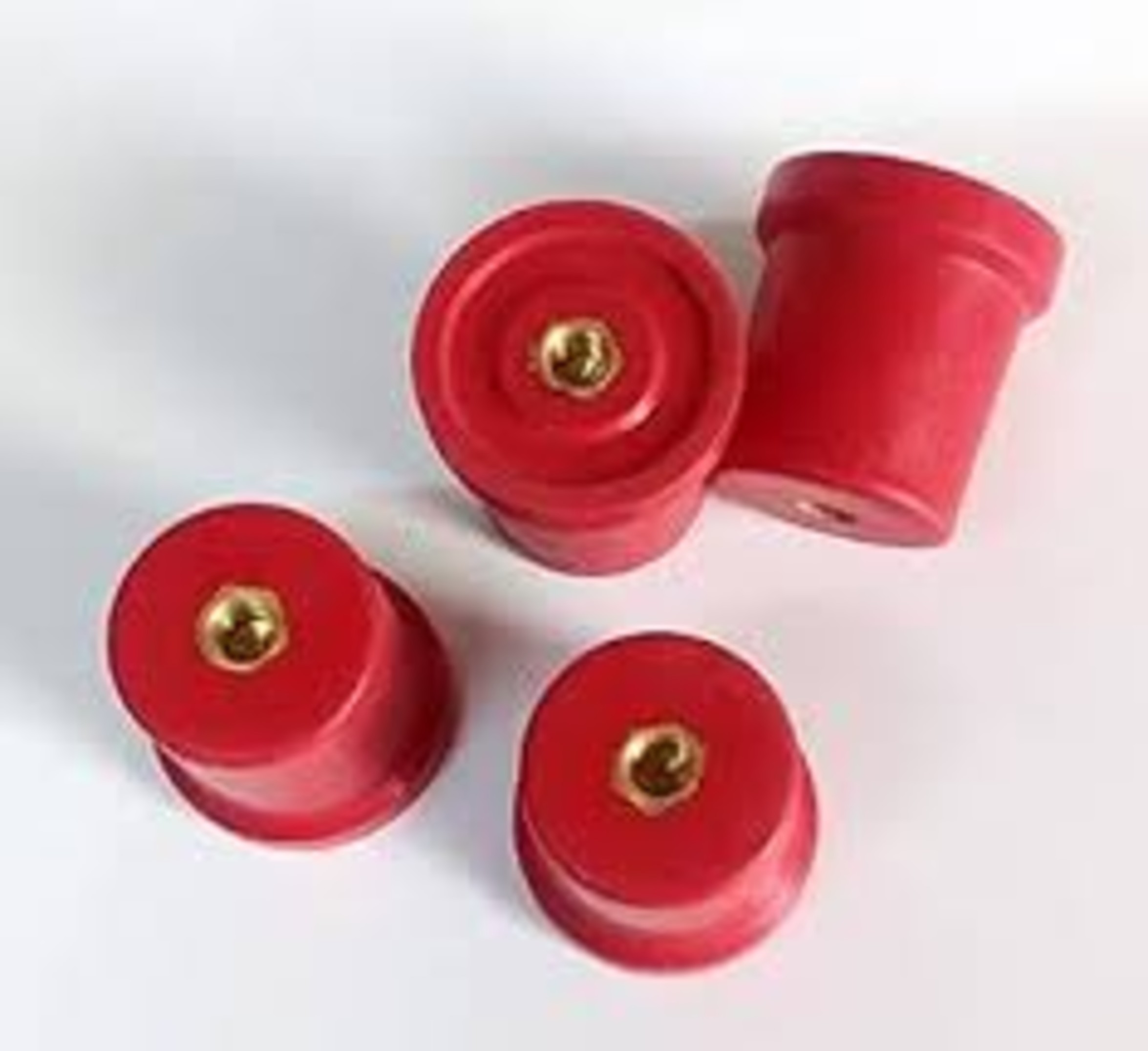 Dmc Conical Insulator - Color: Red