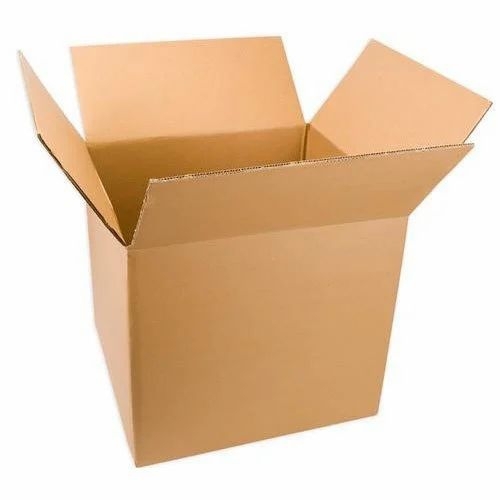 Industrial Corrugated Box - Color: Brown