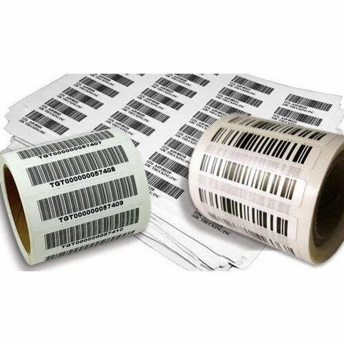 Printed Barcode Label