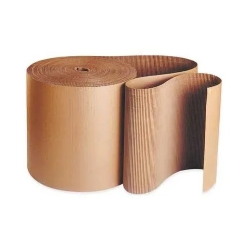 Brown Corrugated Roll