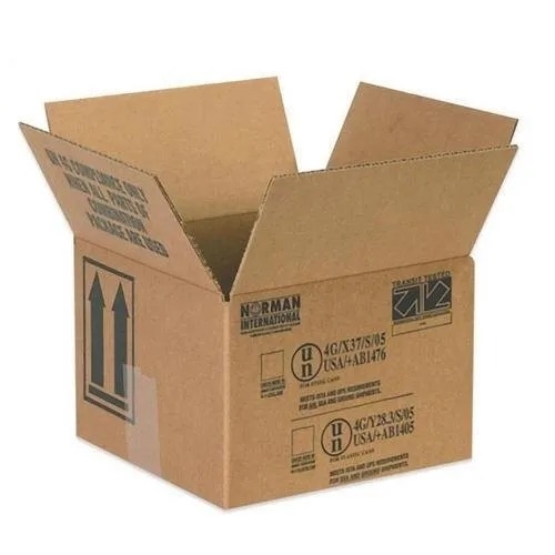 Brown Printed Corrugated Boxes