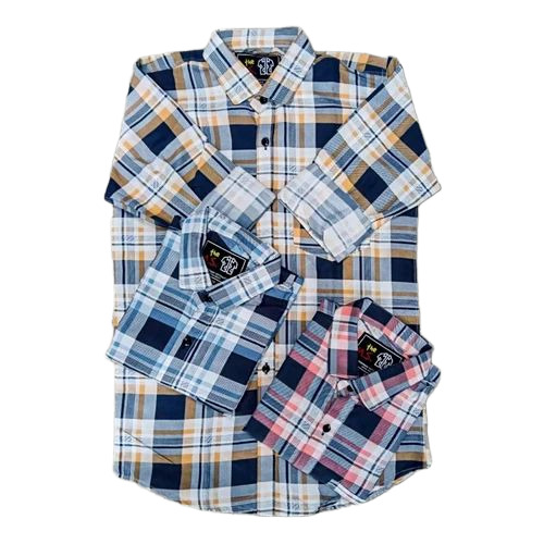 Mens Cotton Check Shirt