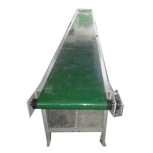Mild Steel Flat Belt Conveyor System