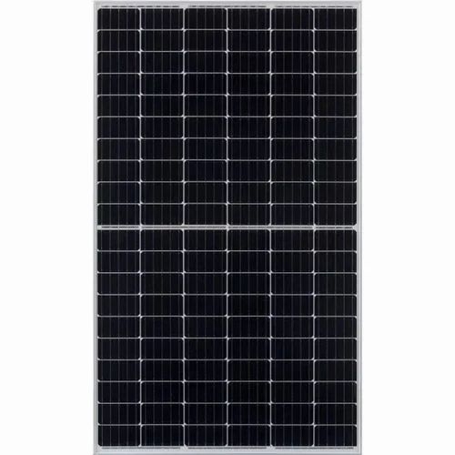 300 Watt Bifacial Solar Panel - Polycrystalline Silicon, Black | High Efficiency, Tempered Glass, Weatherproof, Lightweight