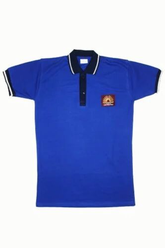 Blue Color School T-Shirt