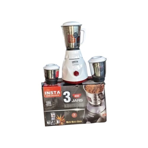 Insta Mixer Grinder 550 Watt (Kohinoor) - No. Of Jar: 3