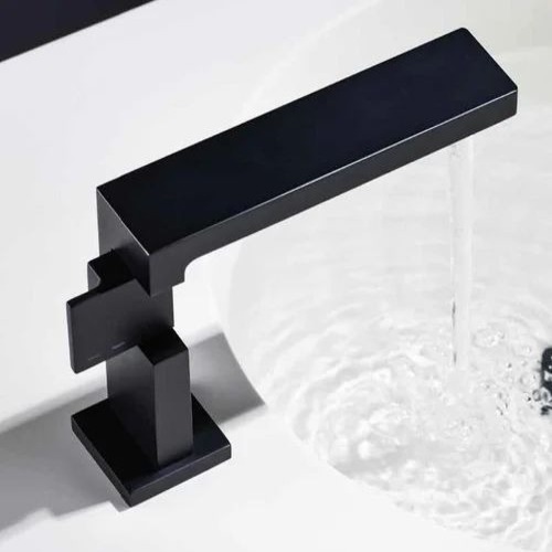 Modern Black Basin Faucet