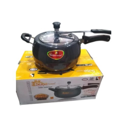 Suryavanshi Nonstick Pressure Cooker 5 Liter - Feature: Non Stick