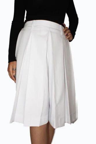 White Girls School Skirt