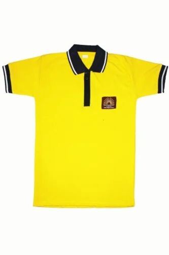 Yellow Color School T-Shirt