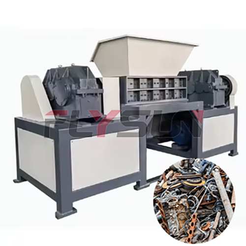 Waste Iron Waste Steel Waste Aluminum Double-Shaft Shredding Equipment Metal Shredder - Automatic Grade: Fully Automatic