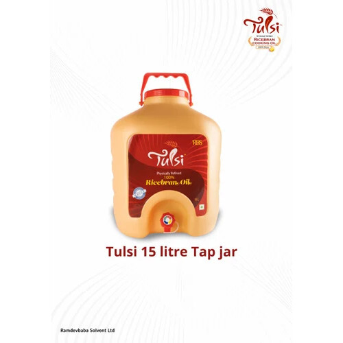 15L Tulsi Ricebran Oil Jar