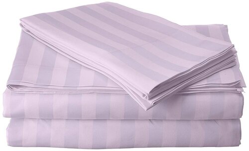 Astara Satin Stripe Bed Sheets