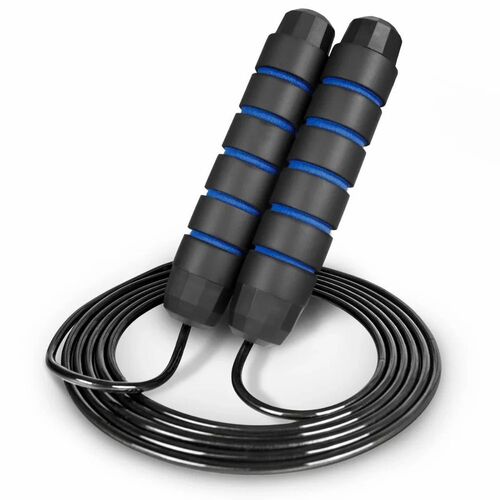 Black Skipping Jump Rope