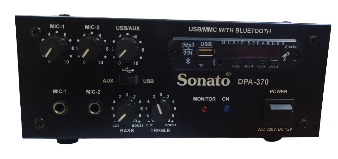 Sonato Amplifier Dpa 370 - Color: Black